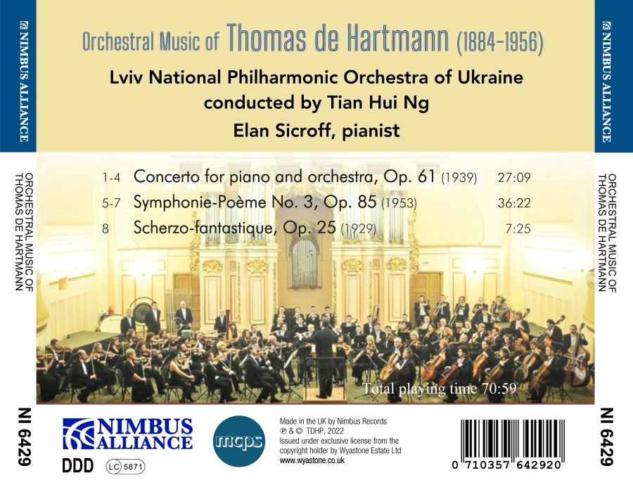 Orchestral Music of Thomas de Hartmann - slide-1