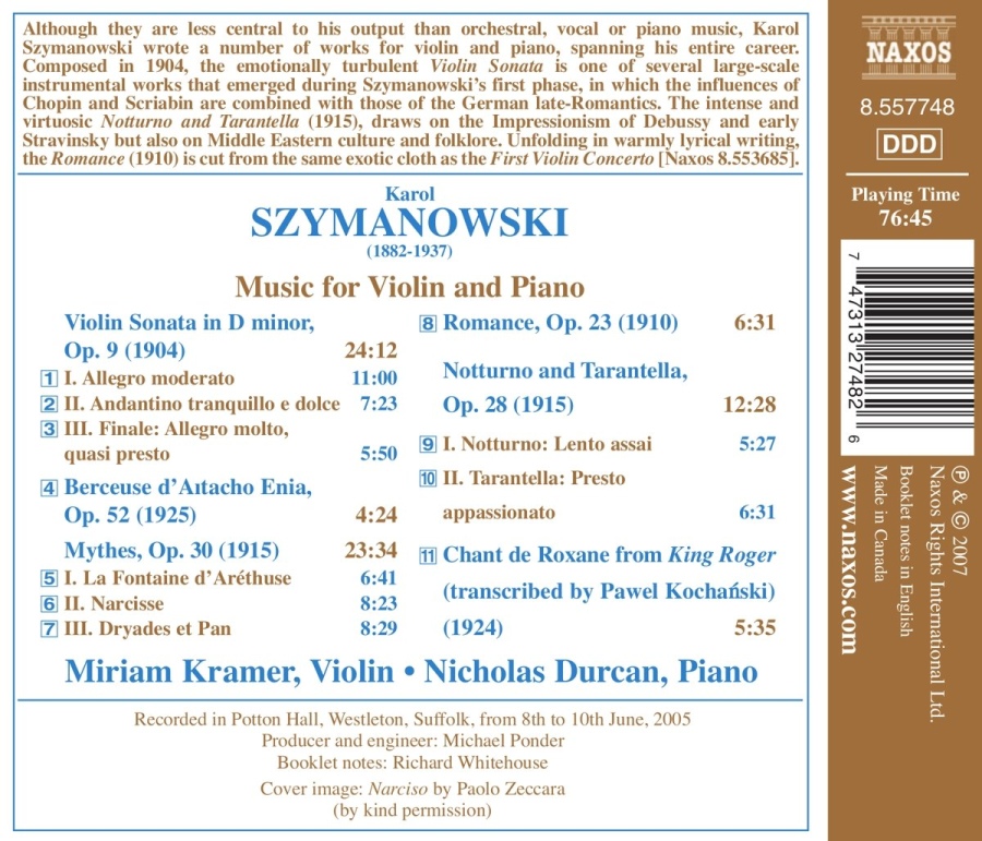 Szymanowski: Violin Sonata - slide-1