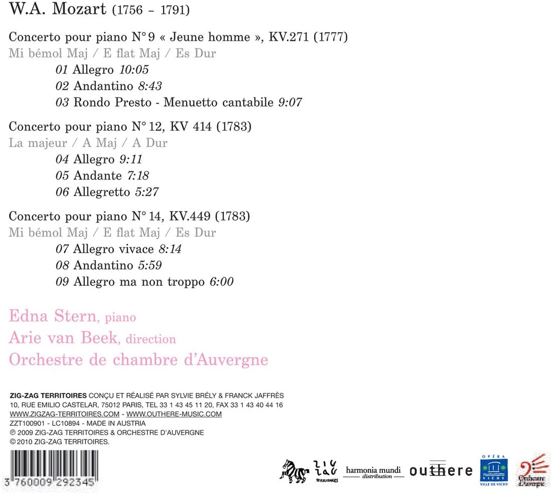Mozart: Concertos Nos. 9 "Jeune homme", 12 & 14 - slide-1