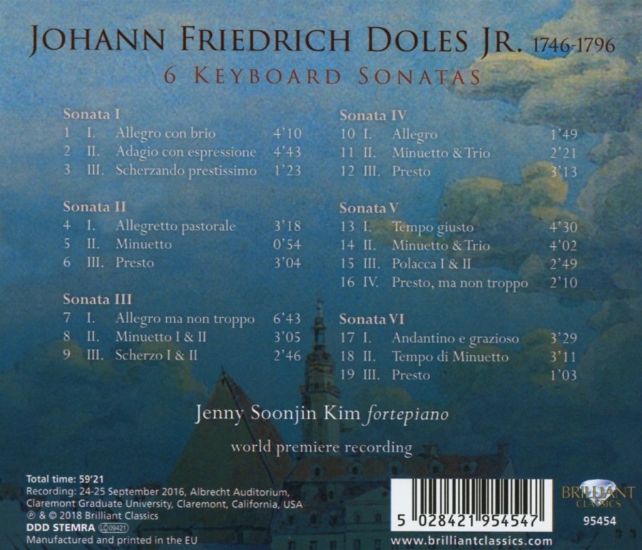 Doles: 6 Keyboard Sonatas - slide-1