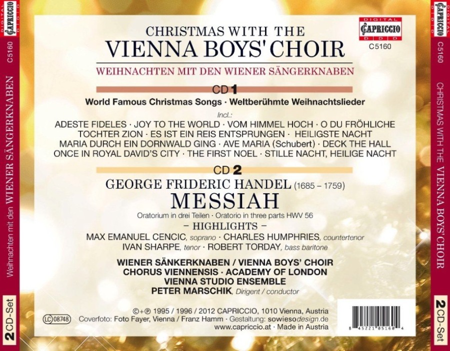 Christmas with the Vienna Boy´s Choir - World Famous Christmas Songs & Handel Messiah - slide-1