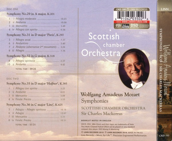 MOZART: Symphonies Nos. 29, 31, 32, 35 & 36 - slide-1