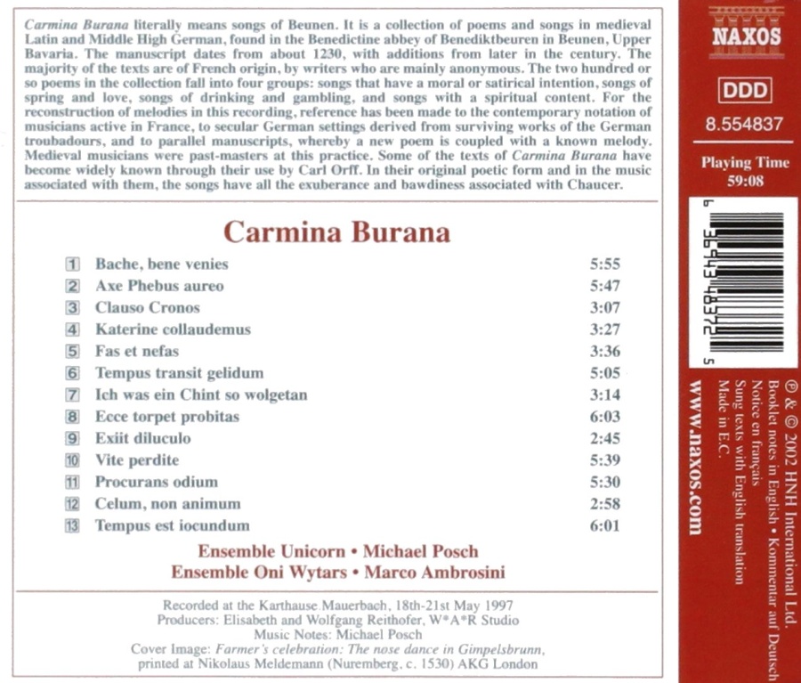CARMINA BURANA - slide-1