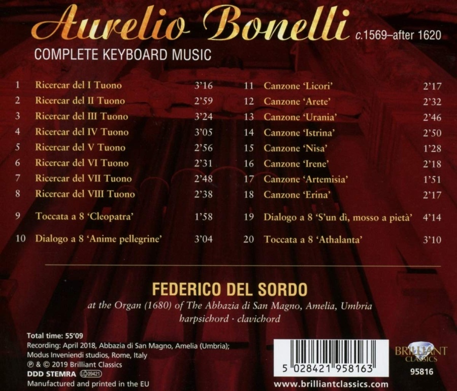 Bonelli: Complete Keyboard Music - slide-1