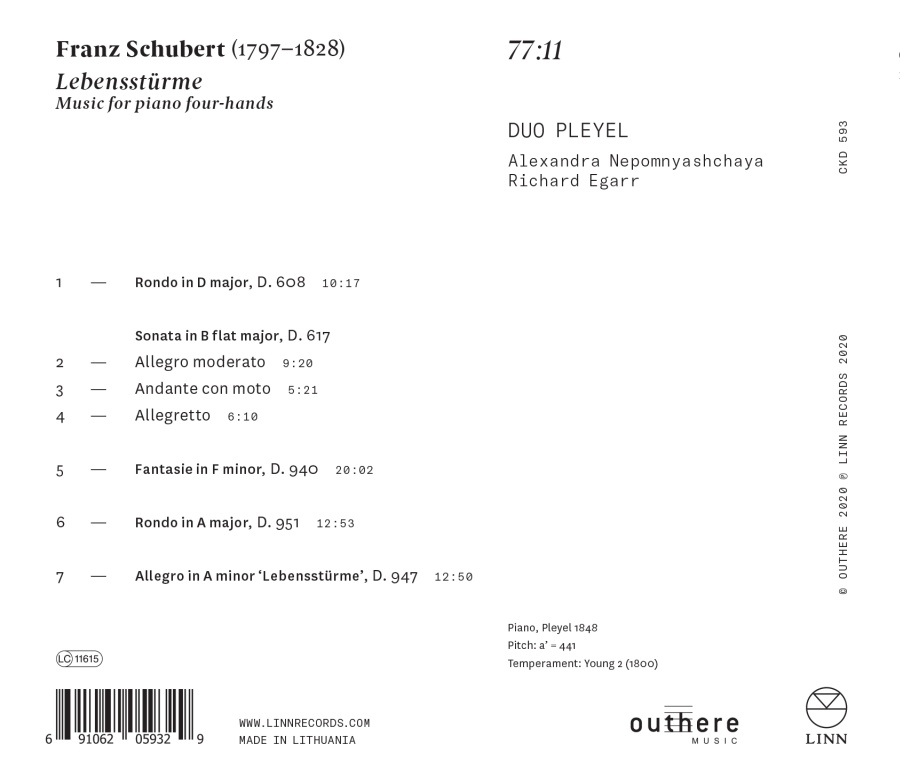 Schubert: Lebensstürme - Music for piano four-hands - slide-1
