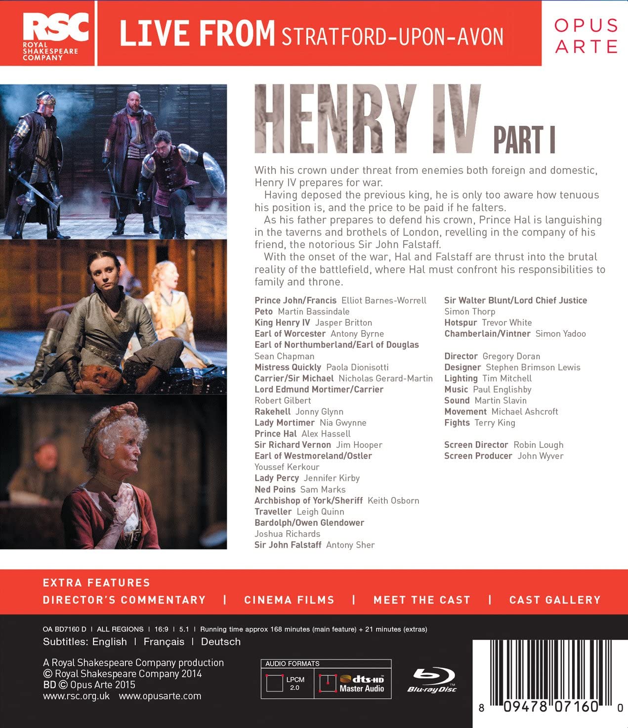 Shakespeare: Henry IV, Part I - slide-1