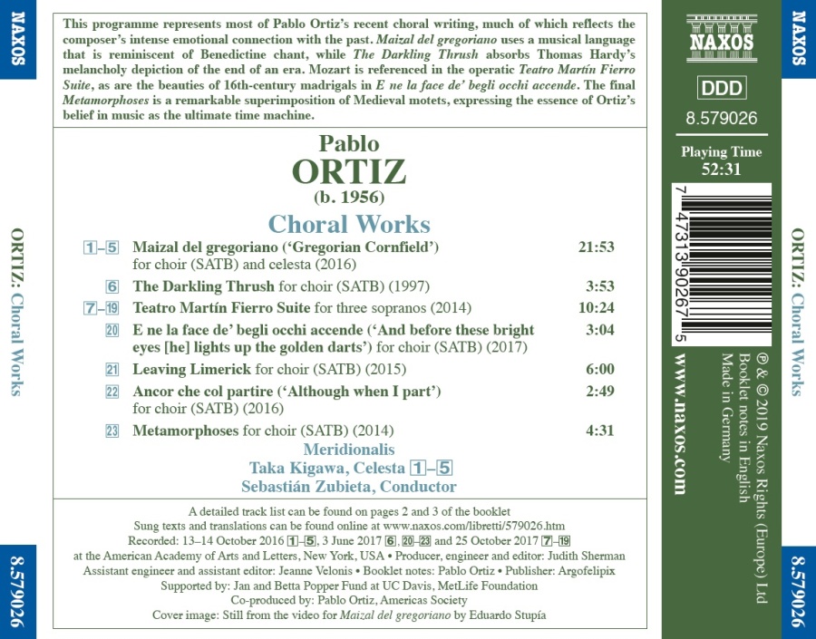 Ortiz: Choral Works - slide-1