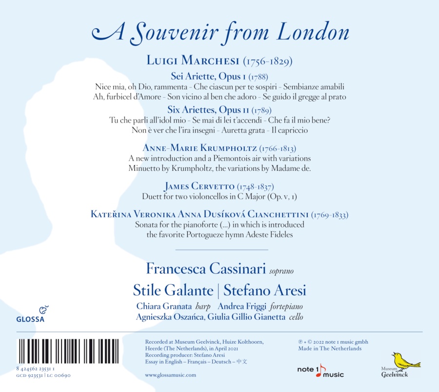 A Souvenir from London - Arias for Soprano - slide-1