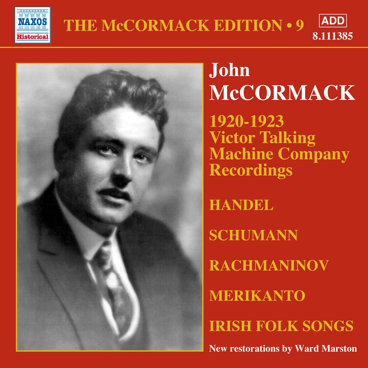 John McCormack Edition Vol. 9