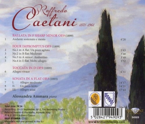 Caetani: Piano Music - slide-1