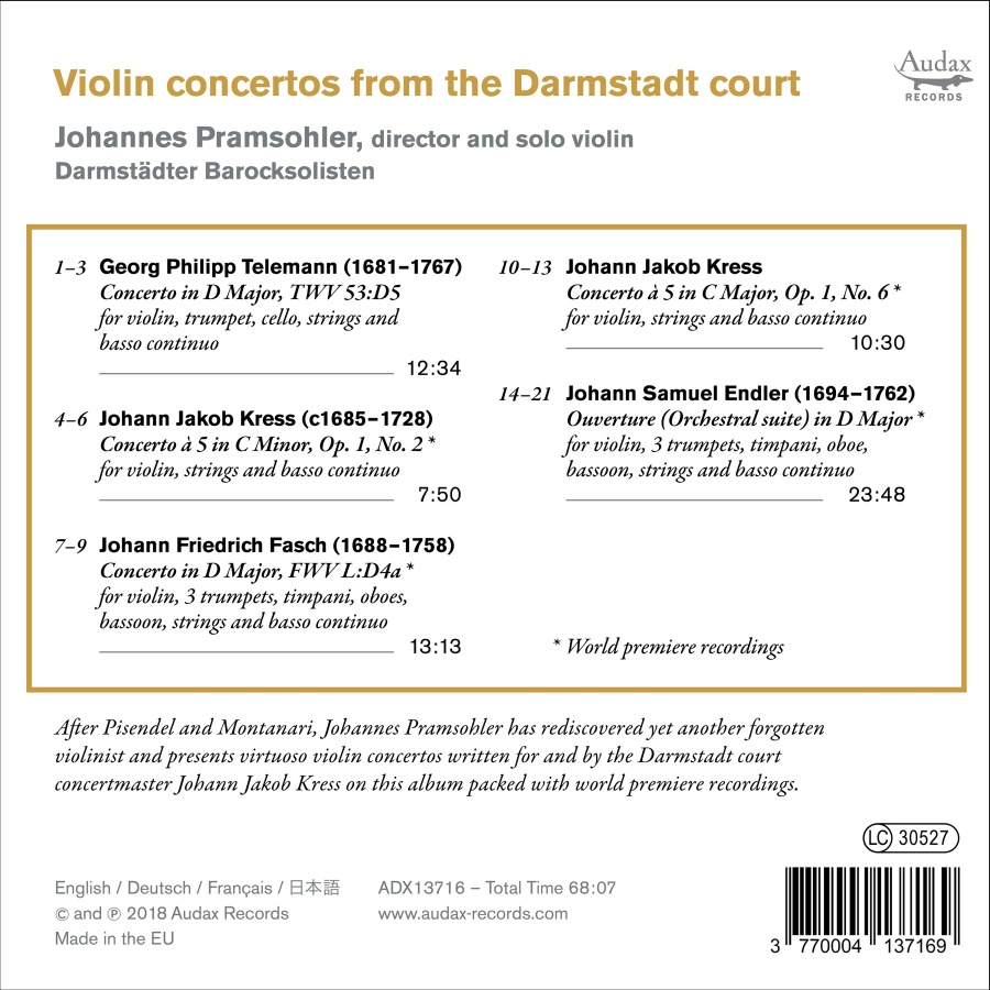 Violin concertos from Darmstadt - slide-1