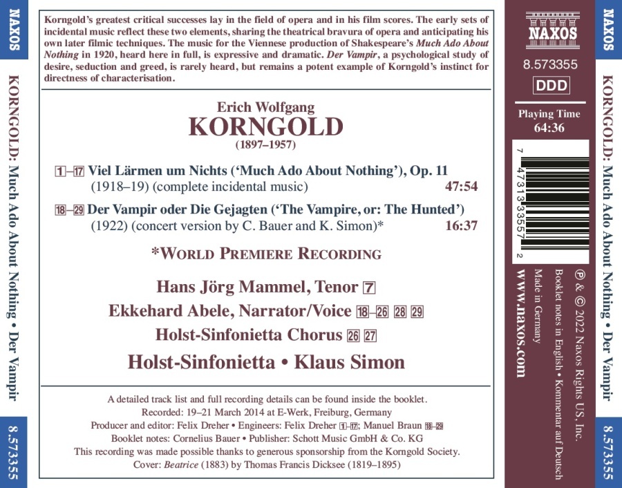 Korngold: Complete Incidental Music - slide-1