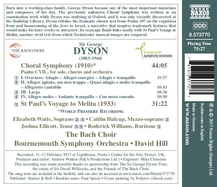 Dyson: Choral Symphony - slide-1