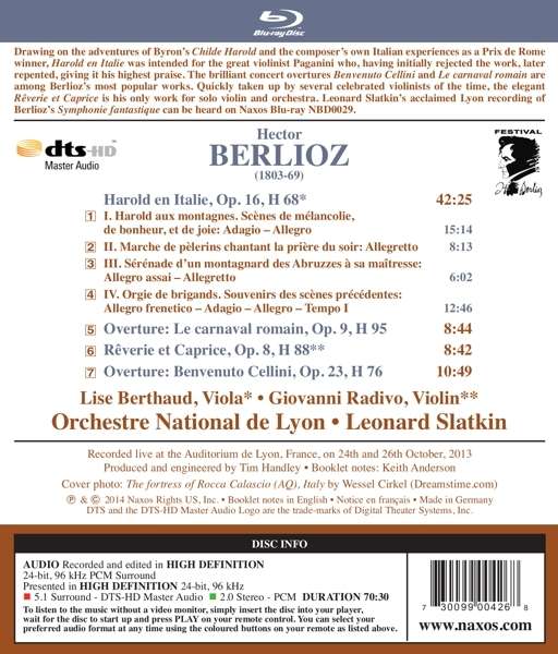 BERLIOZ: Harold en Italie - slide-1