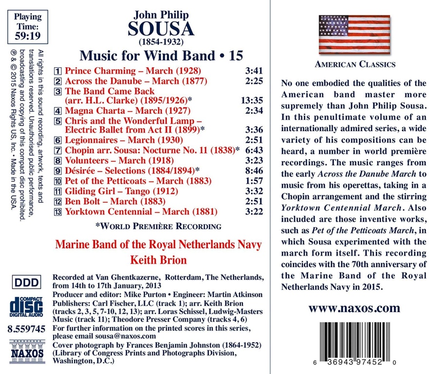 Sousa: Music for Wind Band Vol. 15 - slide-1