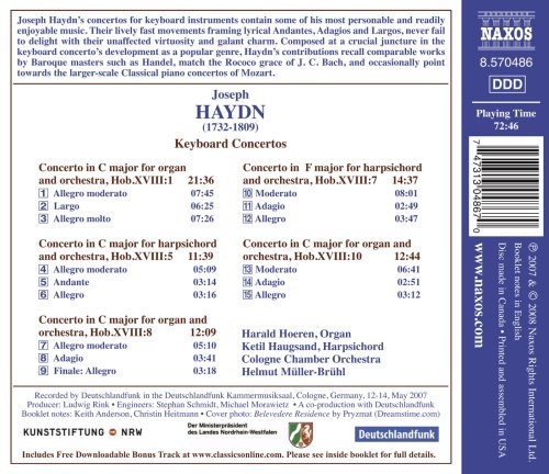 Haydn: Keyboard Concertos - slide-1