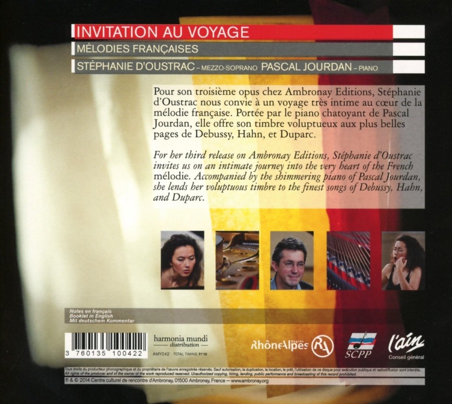 Invitation au voyage – Duparc, La Presle, Debussy, Hahn, Boulanger - slide-1