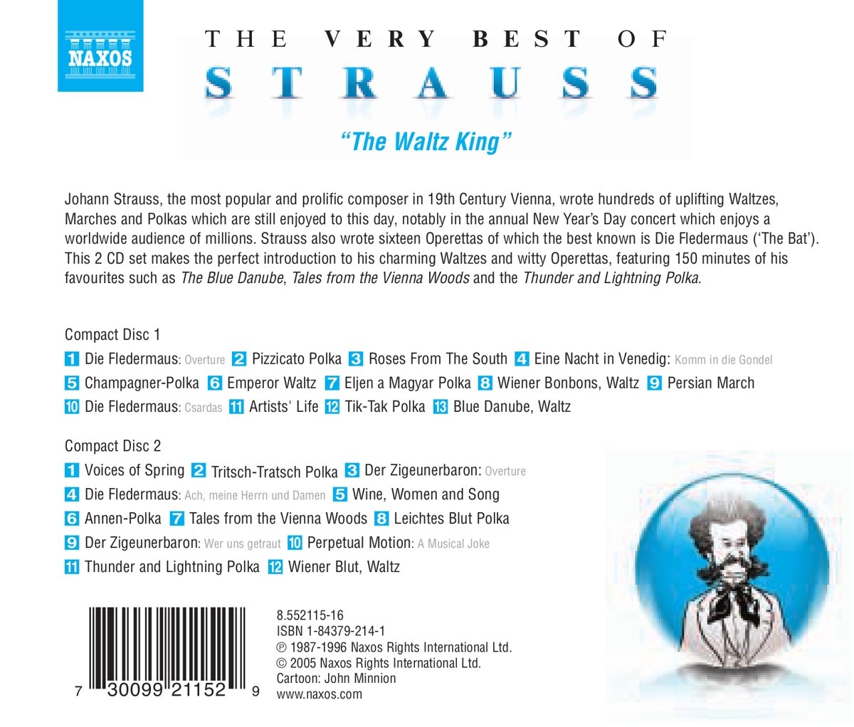 THE VERY BEST OF JOHANN STRAUSS JR. - slide-1