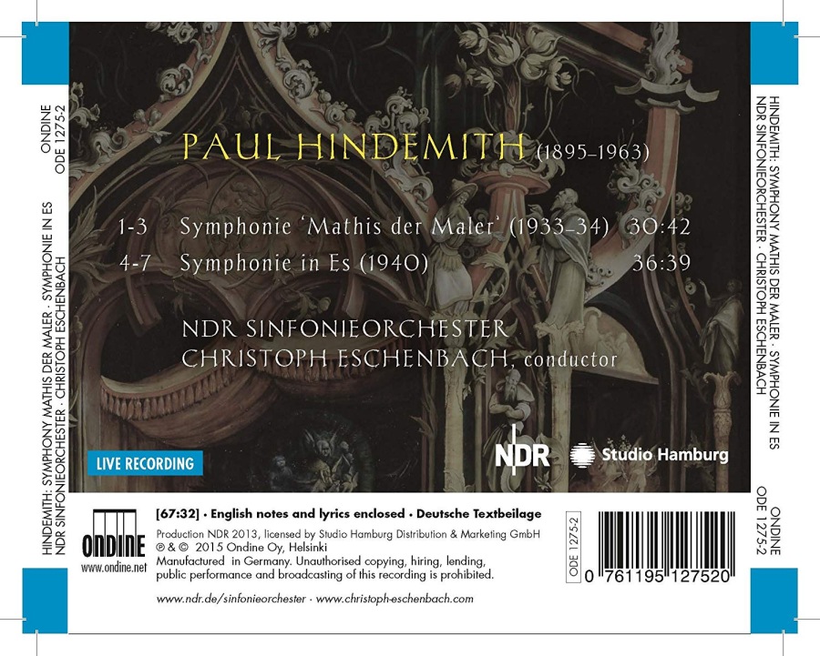 Hindemith: Symphonie Mathis der Maler Symphonie in Es - slide-1