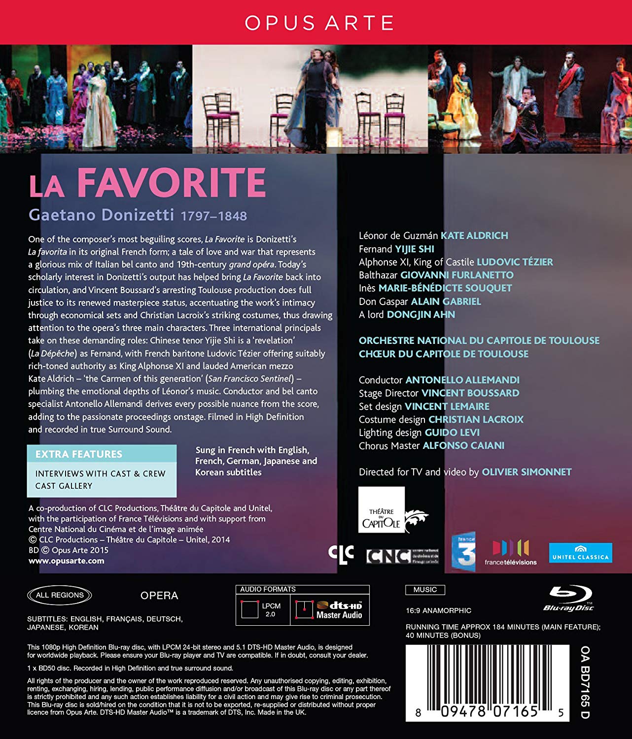Donizetti: La Favorita ( francuska wersja językowa) - slide-1
