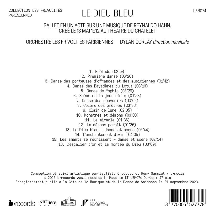 Hahn: Le Dieu Bleu - slide-1