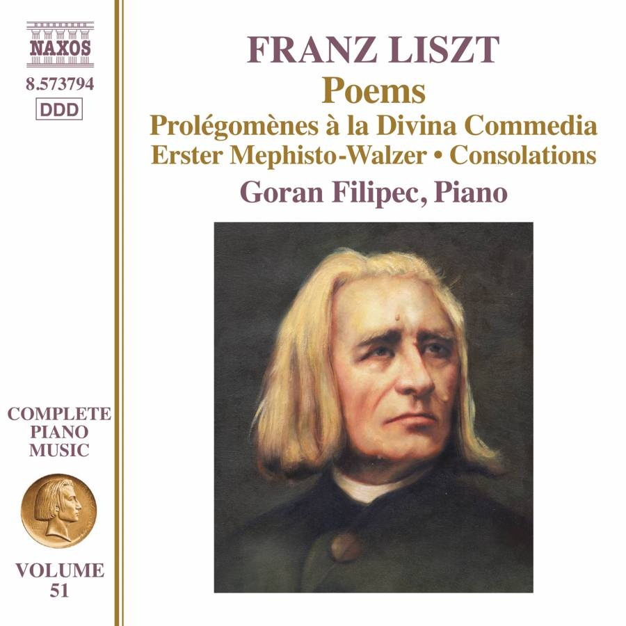 Liszt: Complete Piano Music Vol. 51 - Poems