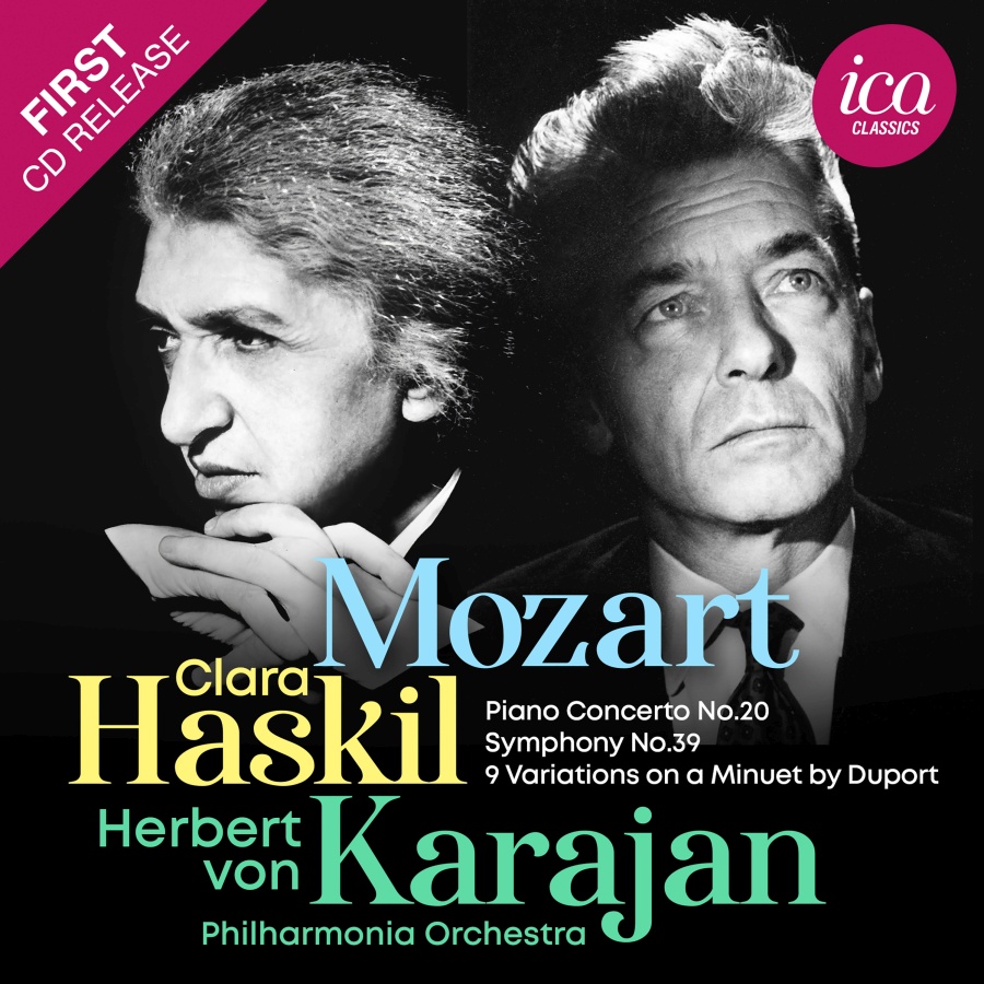 Mozart: Piano Concerto No. 20, Symphony No. 39, Variations