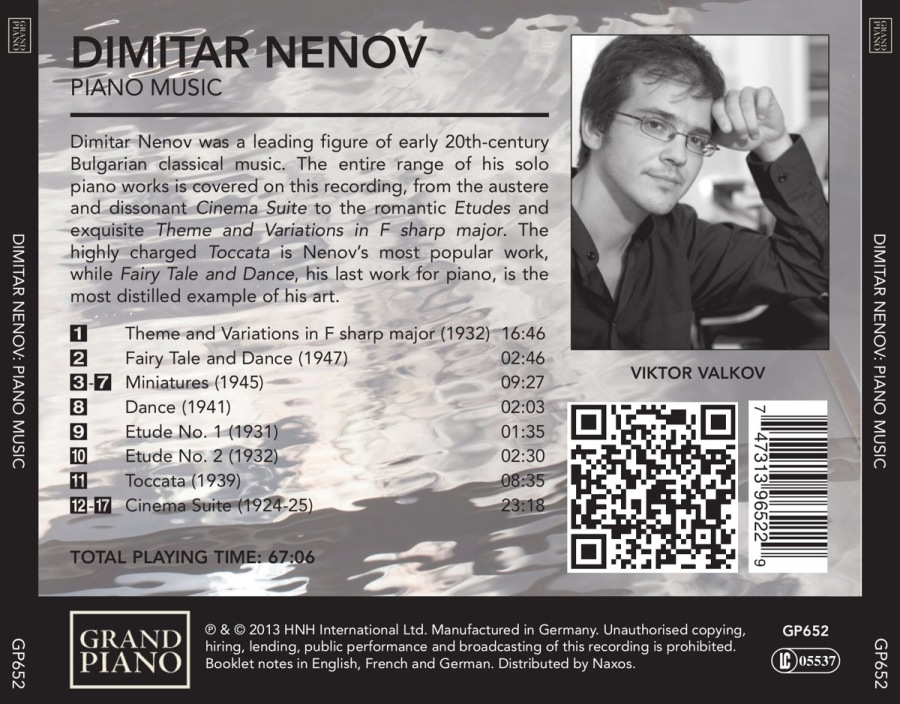 Nenov: Piano Music - slide-1