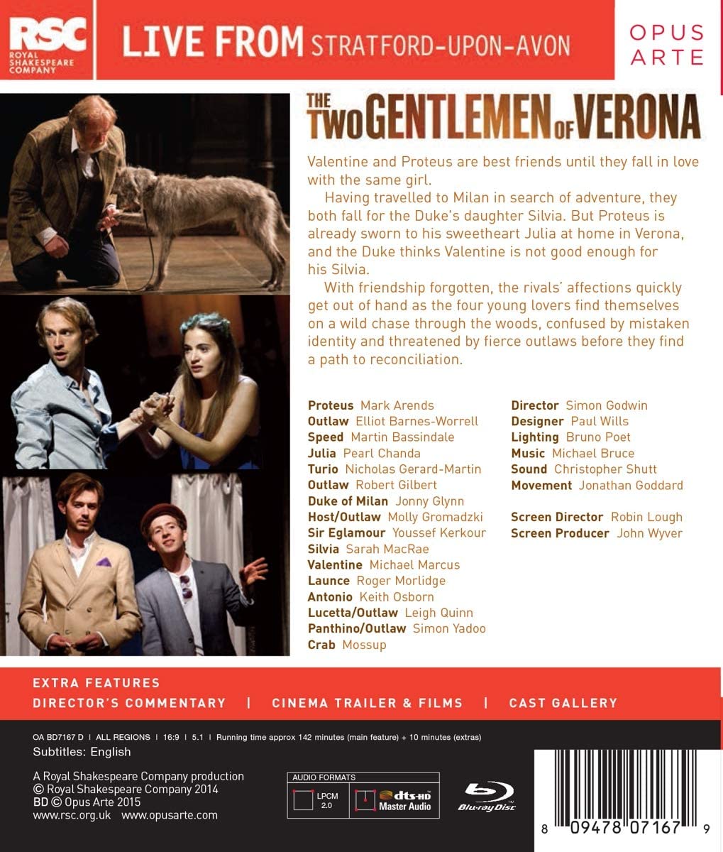 Shakespeare: Two Gentlemen of Verona - slide-1