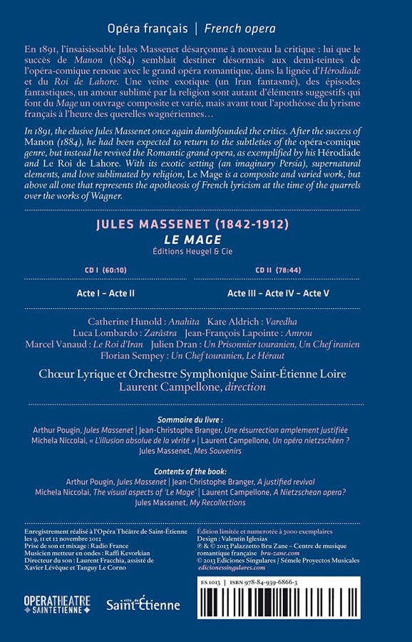 Massenet: Le Mage - slide-1