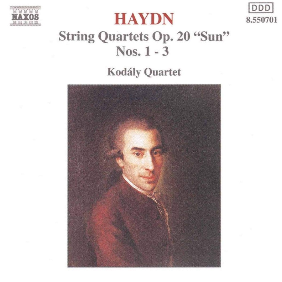 Haydn: String Quartets Op. 20, Nos. 1-3, "Sun Quartets"