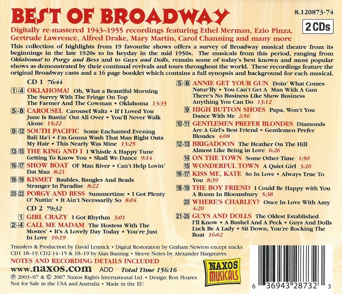 BEST OF BROADWAY - slide-1