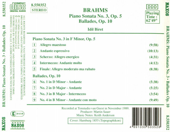 Brahms: Piano Sonata - slide-1