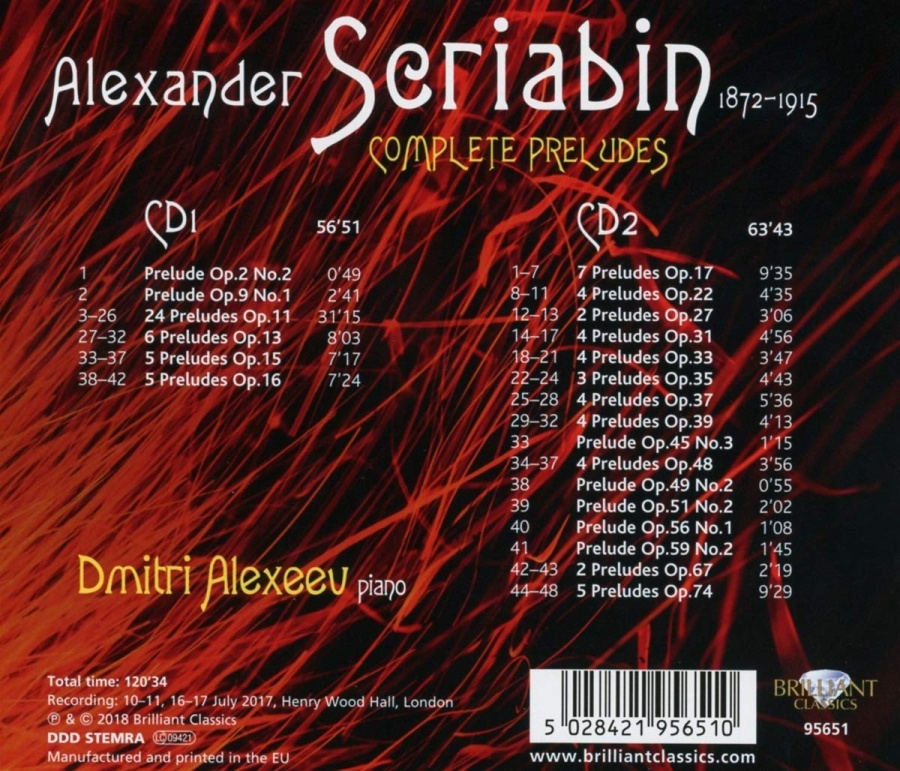 Scriabin: Complete Preludes - slide-1