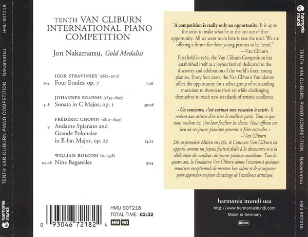 10th Van Cliburn International Piano Competition - slide-1