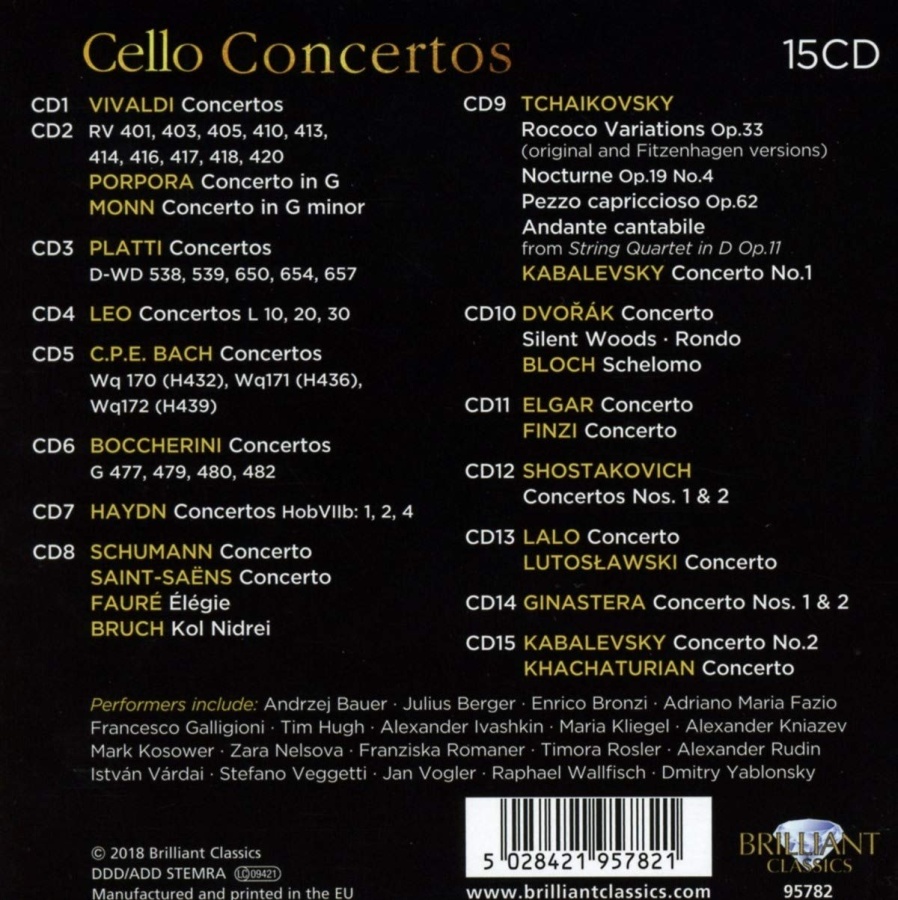 Cello Concertos Edition - slide-1