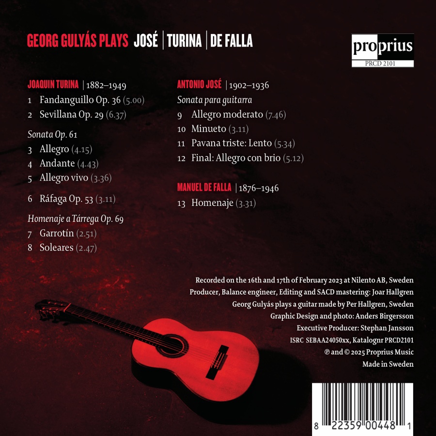 Turina: José, De Falla: Complete Works for Guitar - slide-1