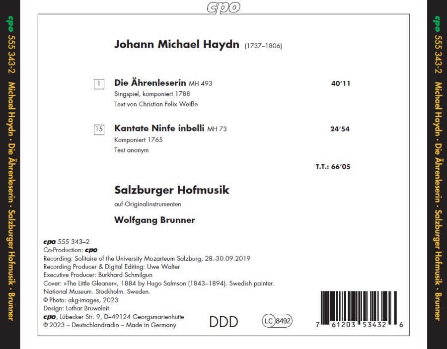 Michael Haydn: Die Ährenleserin - slide-1