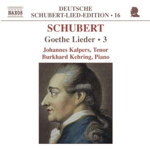 SCHUBERT: Goethe lieder vol. 3