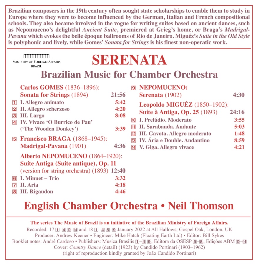Serenata - Brazilian Music for Chamber Orchestra - slide-1