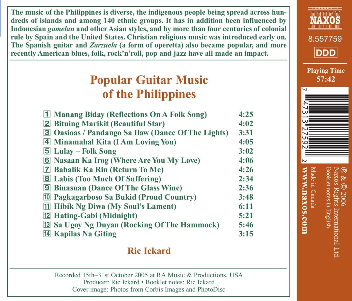 POPULAR GUITAR MUSIC OF THE PHILIPPINES - slide-1