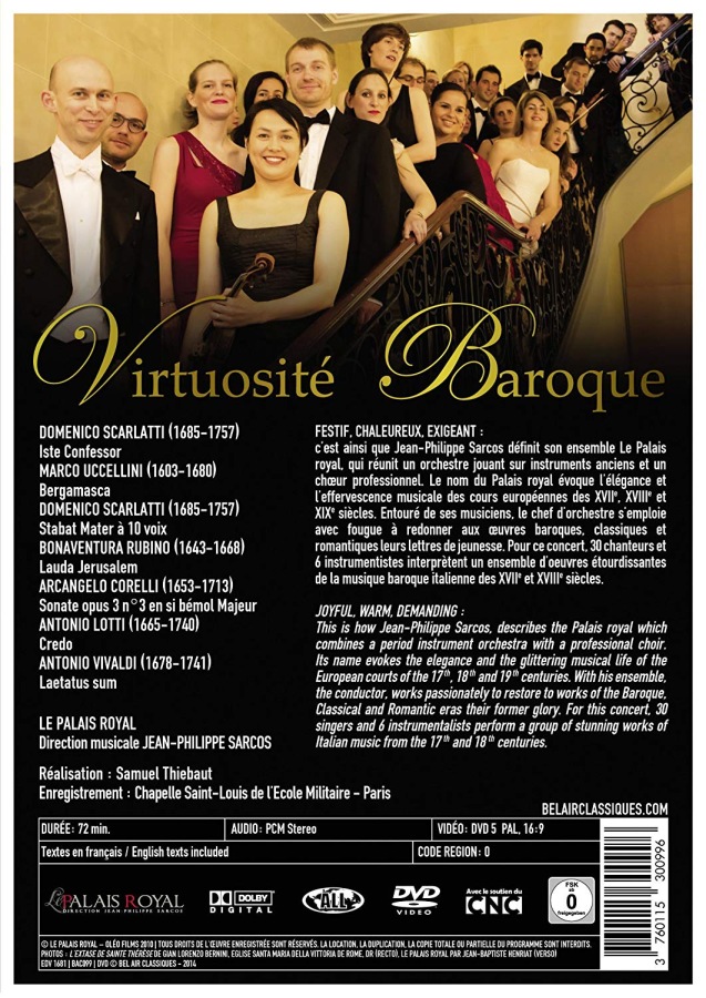 Virtuosité Baroque Scarlatti; Uccellini; Rubino; Lotti; Corelli, Vivaldi - slide-1
