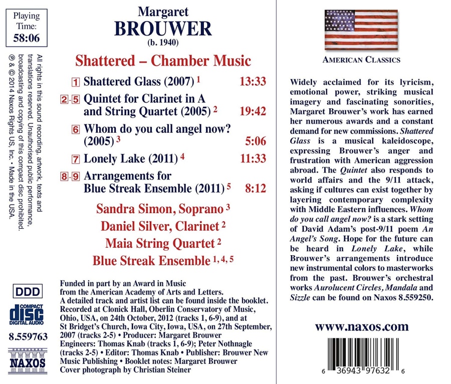 Brouwer: Shattered - Chamber Music - slide-1