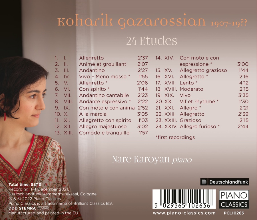 Gazarossian: 24 Etudes - slide-1