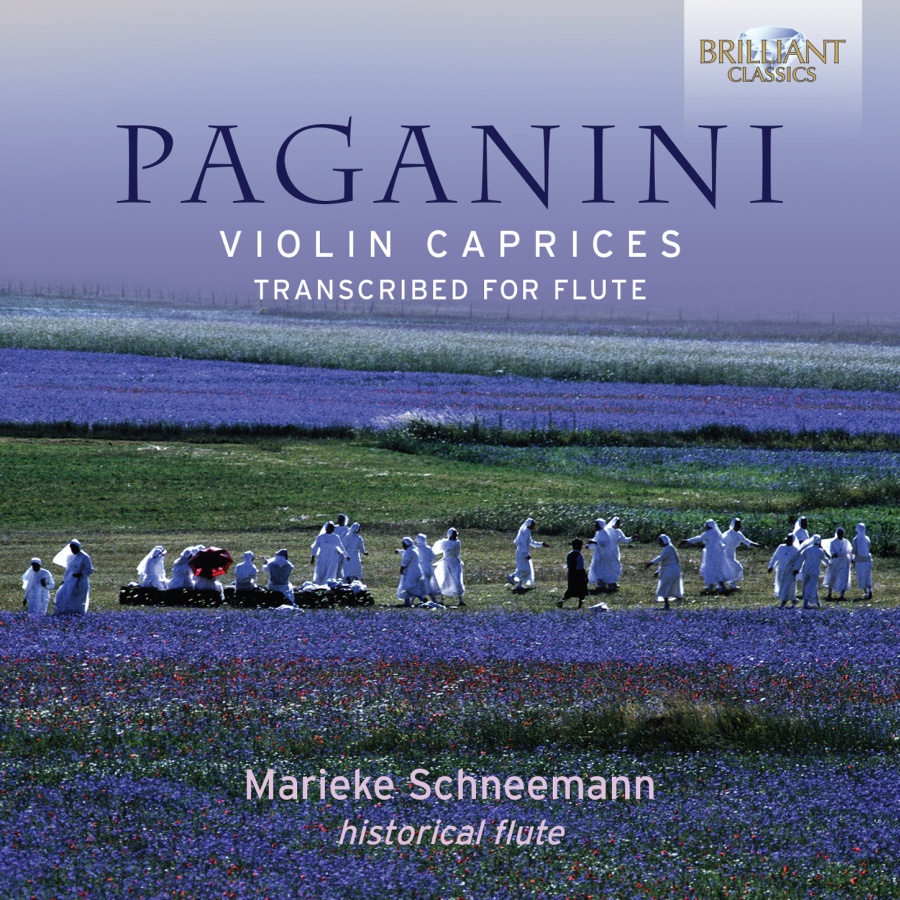 Paganini: Violin caprices transcribed for flute