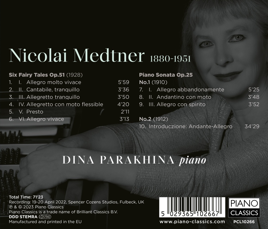 Medtner: Piano Sonatas Op. 25; Six Fairy Tales Op. 51 - slide-1