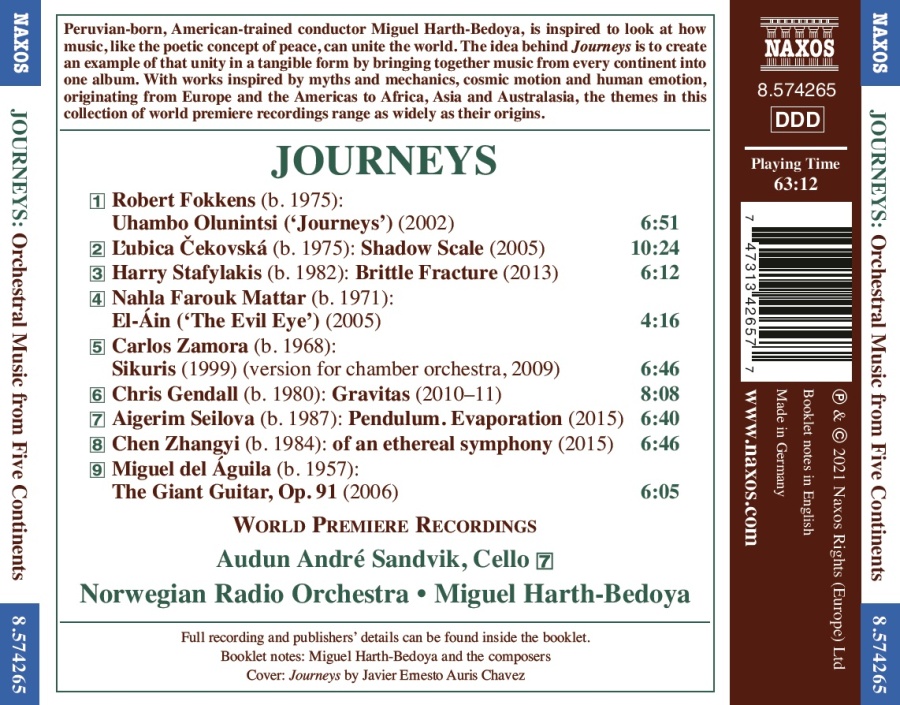 Journeys - Orchestral Music from Five Continents - slide-1