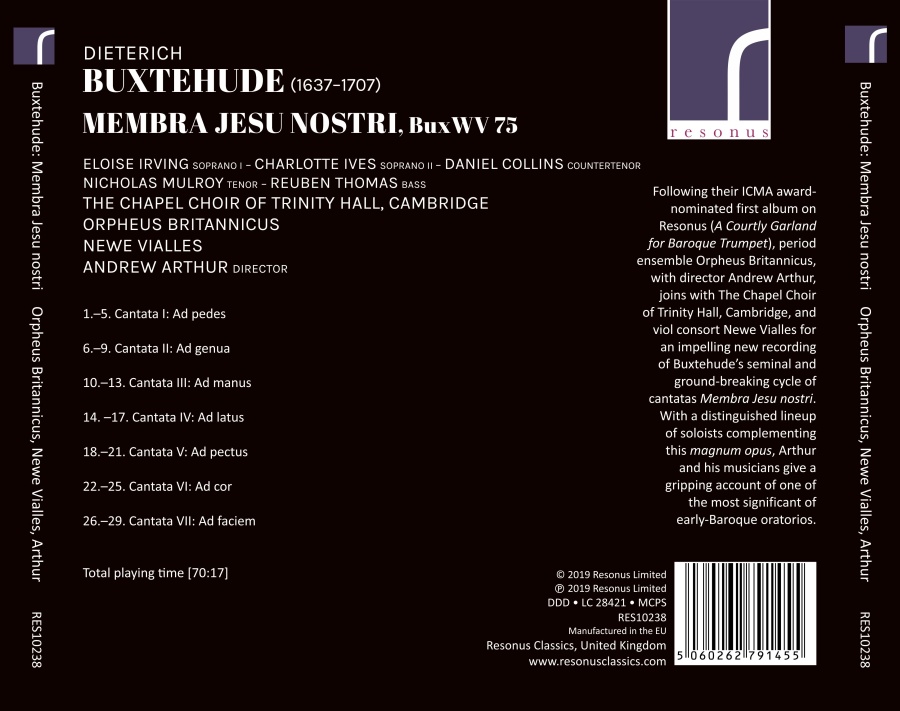 Buxtehude: Membra Jesu Nostri - slide-1