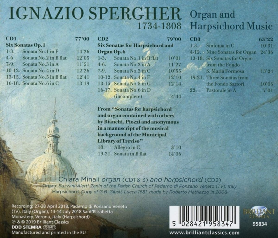 Spergher: Organ and Harpsichord Music - slide-1