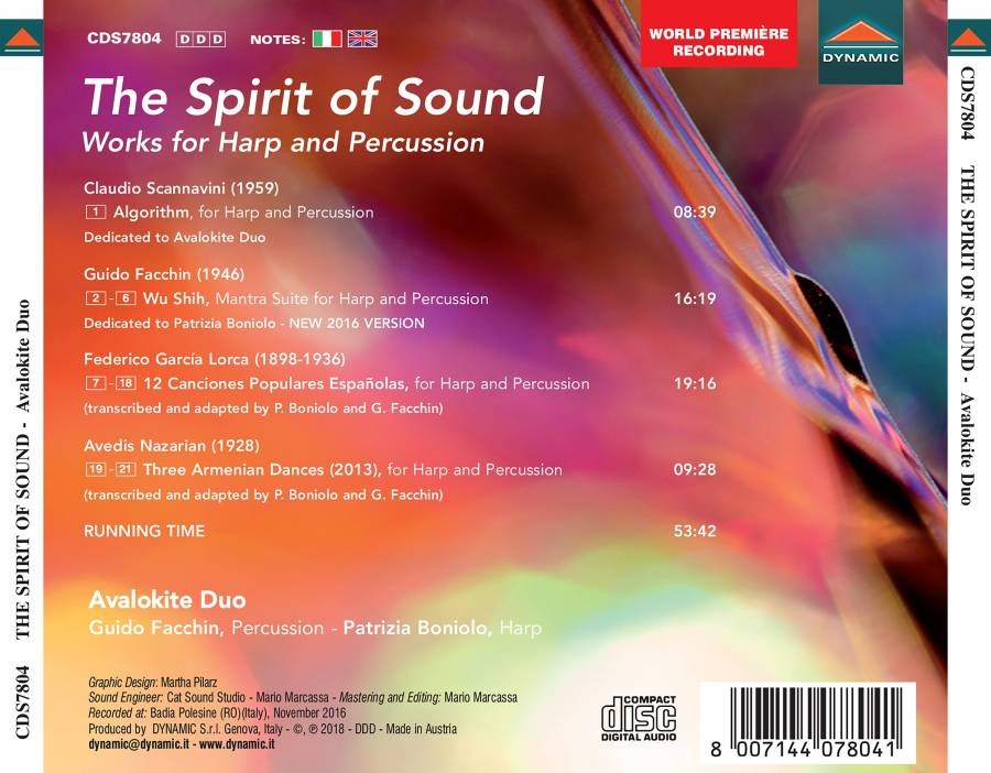 The Spirit of Sound - Work for Harp and Percussion - slide-1